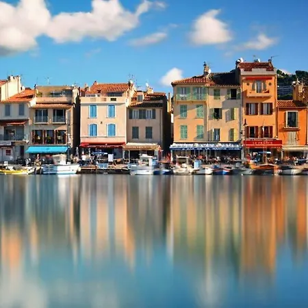 L'odyssée Bleue 3 Pers Piscine Appartamento Cassis